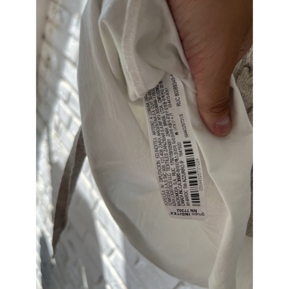 ZARA‎ Layered Docking Cable Braid Size Large Beige white 3-0815S - Picture 9 of 9